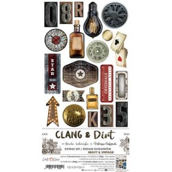 CLANG AND DIRT - Heavy and Vintage - 6 x 12